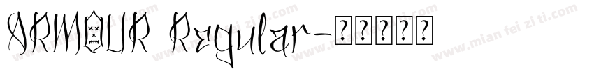 ARMOUR Regular字体转换